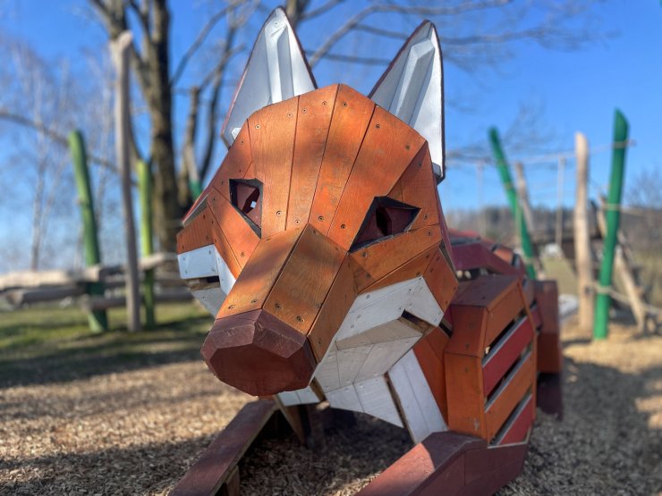 eine pause für den kleinen fuchs