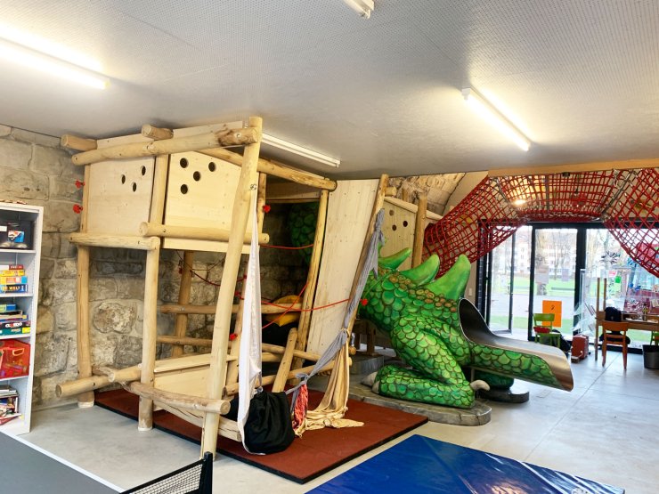indoor kletterlandschaft