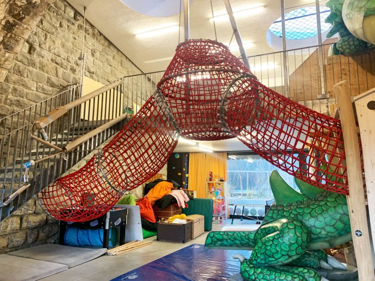 indoor kletterlandschaft