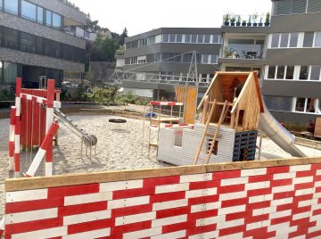 baustelle, binningen