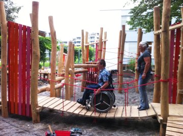 spielplätze, barrierefrei