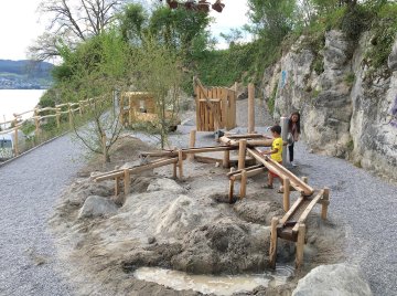 spielplätze, wasserspiele